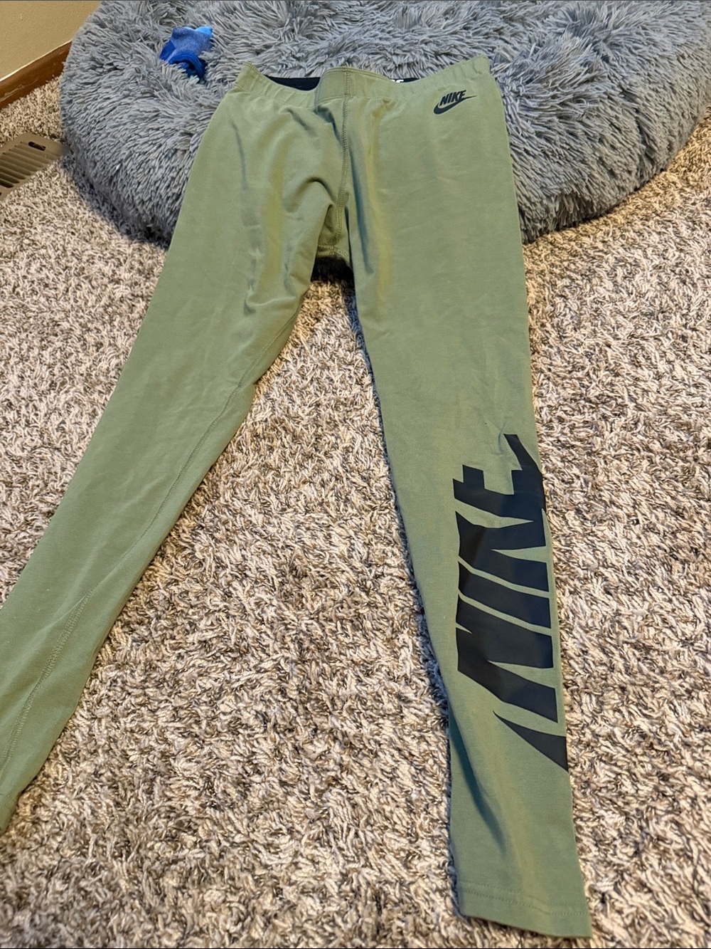 Nike green Leggings with Black Logo